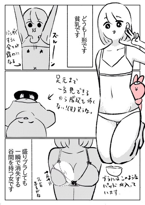 1ヶ月後に豊胸するレポ漫画① 