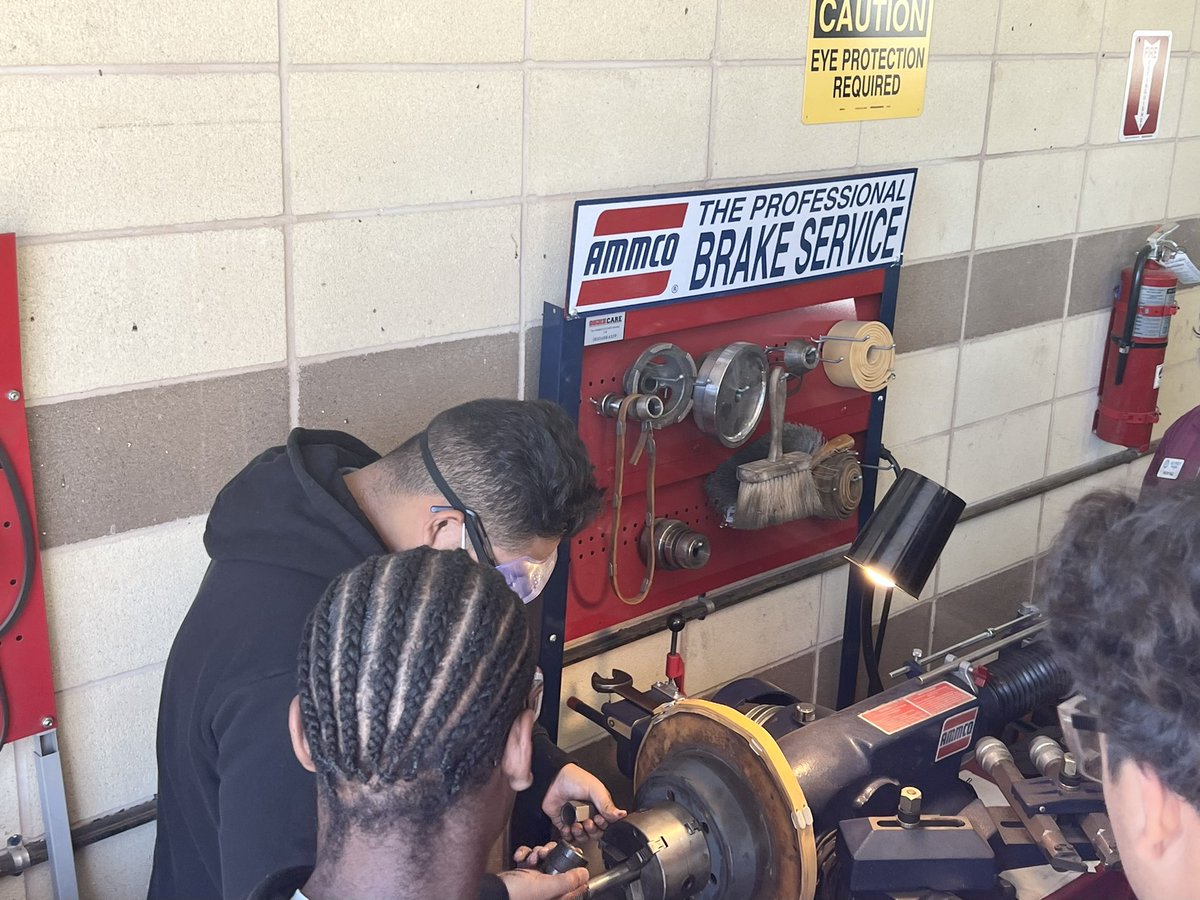 We are back in the auto shop!  
Session topic: Brake service
<a href="/wyatt_cte/">O. D. Wyatt CTE</a> <a href="/ladychapsbb/">Lady Chaps</a> <a href="/WyattHSBB/">Fort Worth OD Wyatt Basketball</a> <a href="/ODWyattFWISD/">Oscar Dean Wyatt</a> <a href="/FWISD_CTE/">Fort Worth ISD CTE</a> <a href="/Drmamouton/">Dr. Marion Andre Mouton</a> <a href="/OdwyattFB/">ODWyatt_FB</a> <a href="/ladychapsbb/">Lady Chaps</a> <a href="/rickard_daphne/">Daphne Rickard</a>
