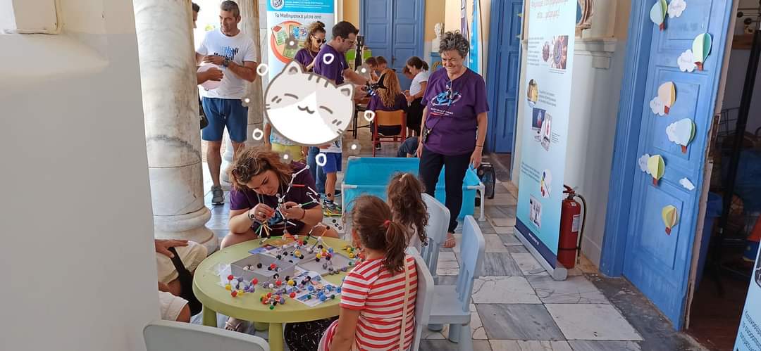 Toniaef1's tweet photo. 2ο Φεστιβάλ Γρίφων (22-25/9/2022, Καστελλόριζο). Στο πλαίσιο επικοινωνίας της Επιστήμης #sciencecommunication #scienceforsociety, το Ελληνικό Ινστιτούτο Παστέρ συμμετείχε με τη δράση "Η μέρα ενός κυττάρου" https://t.co/uSK3komxIB