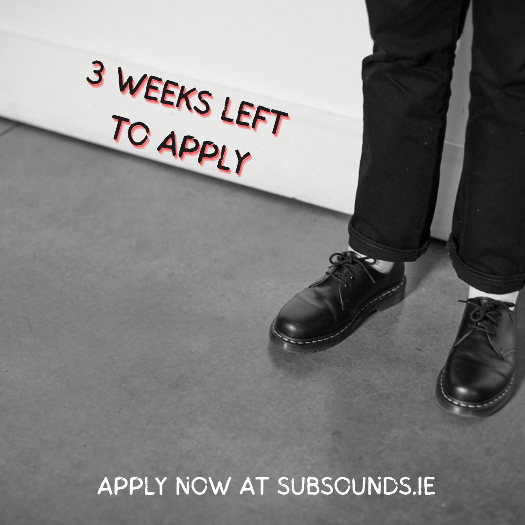 🎶 GET APPLYING 🎶 

Applications for SubSounds LP &amp; EP will close on the 16th of October ✨ 

To apply click the link in our bio🔗 or drop into <a href="/RuaRed/">Rua Red</a>  reception and fill out a form ✍️

#subsounds #musicgensd #musiccollective #youngmusicians