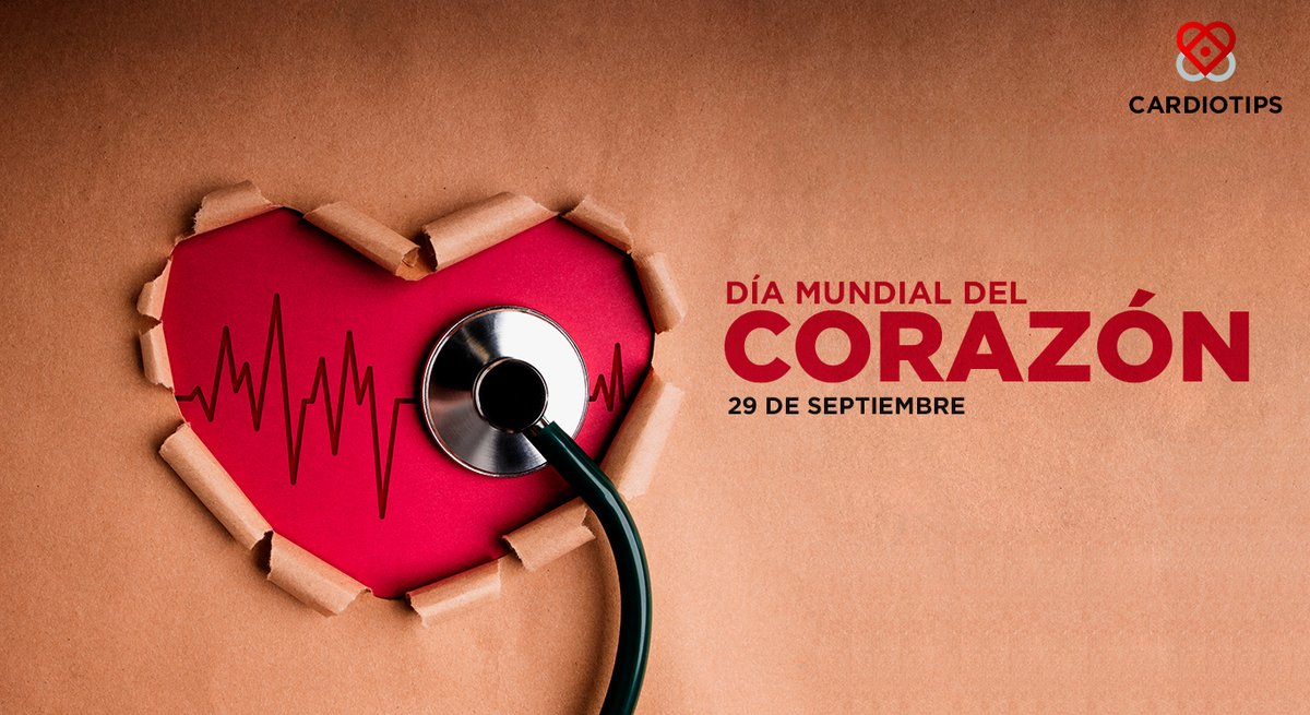 Desde el año 2.000 la Federación Mundial del Corazón, con el apoyo <a href="/opsoms/">OPS/OMS</a> designó este día para crear una mayor conciencia sobre las enfermedades cardiovasculares, su prevención y tratamiento❤️💪
#CardioTwitter #DíaMundialdelCorazón