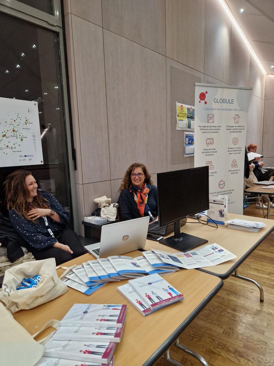 GRADESBFC's tweet photo. 📸Nos équipes #télémédecine et #eTICSS étaient présentes hier soir au lancement de la #CPTS Bresse Bourguignonne pour présenter les solutions régionales #TELMI et #Globule aux professionnels de santé libéraux de ce territoire
#esante #numérique #parcours #coordination #soins https://t.co/Hwzv0Gj5yo