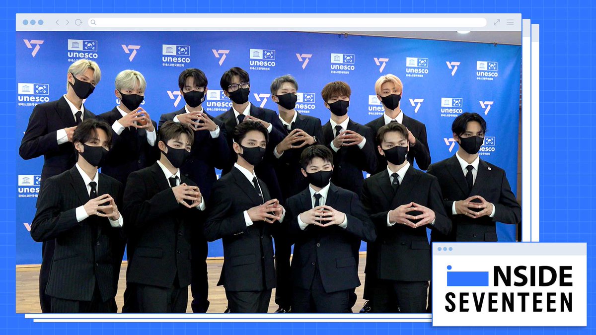 [INSIDE SEVENTEEN] 세븐틴X유네스코 한국 위원회 협약식 비하인드 (SEVENTEEN X KNCU Agreement Ceremony Sketch)

▶ youtu.be/RajBi29vSfs

#SEVENTEEN #세븐틴
#INSIDE_SVT
#GoingTogether #EducationCanChange_ #UNESCO