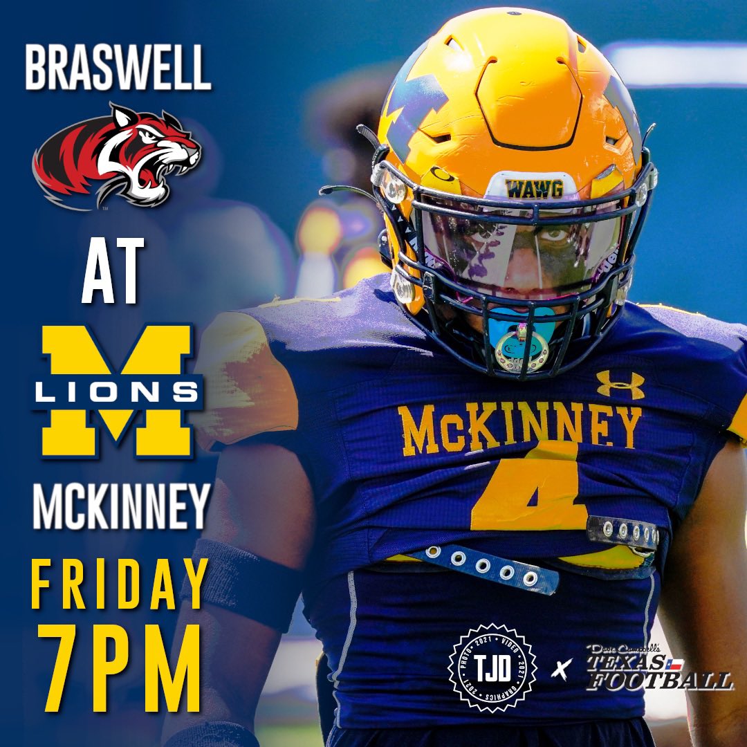 tiojefesports's tweet photo. One game! At home with my guys!!!

#txhsfb #dctf #highschoolfootball #texasfootball #mckinneylions #braswellbegals #mckinneytx #littleelm #sportsphotographer #teamsony #bealpha https://t.co/fvi9Gnvf5N