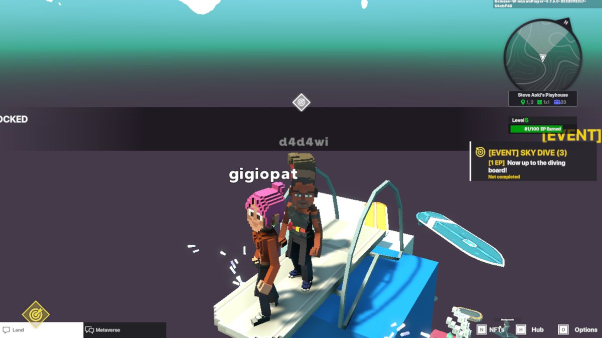 FBonfida's tweet photo. @TheSandboxGame @steveaoki I just participated in the #SandboxAlphaS3Giveaway for a chance to win 500 SAND! Found the high diving board in @steveaoki's Playhouse, check out my screenshot below!
👇 https://t.co/2swL8HCpMl