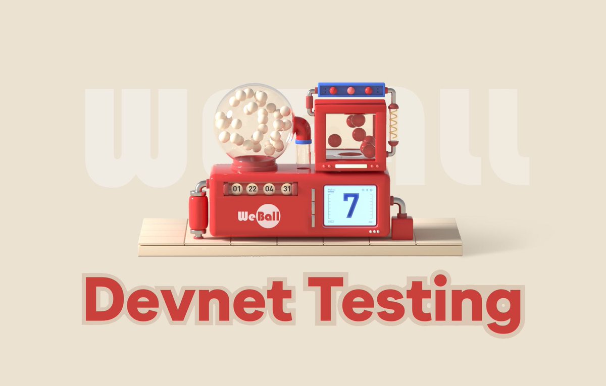 WeBallLottery's tweet photo. Community Devnet Testing in 24 hours.

Zero cost, pure vibe.

💸 1000 free tickets will be up for grab (value: 10 $SOL)
🏆 1 $SOL
🏆 3 WL

To enter, just RT + Tag your frens + Like.

Join us: https://t.co/vrhEsKidfJ https://t.co/3h4KJStbFG