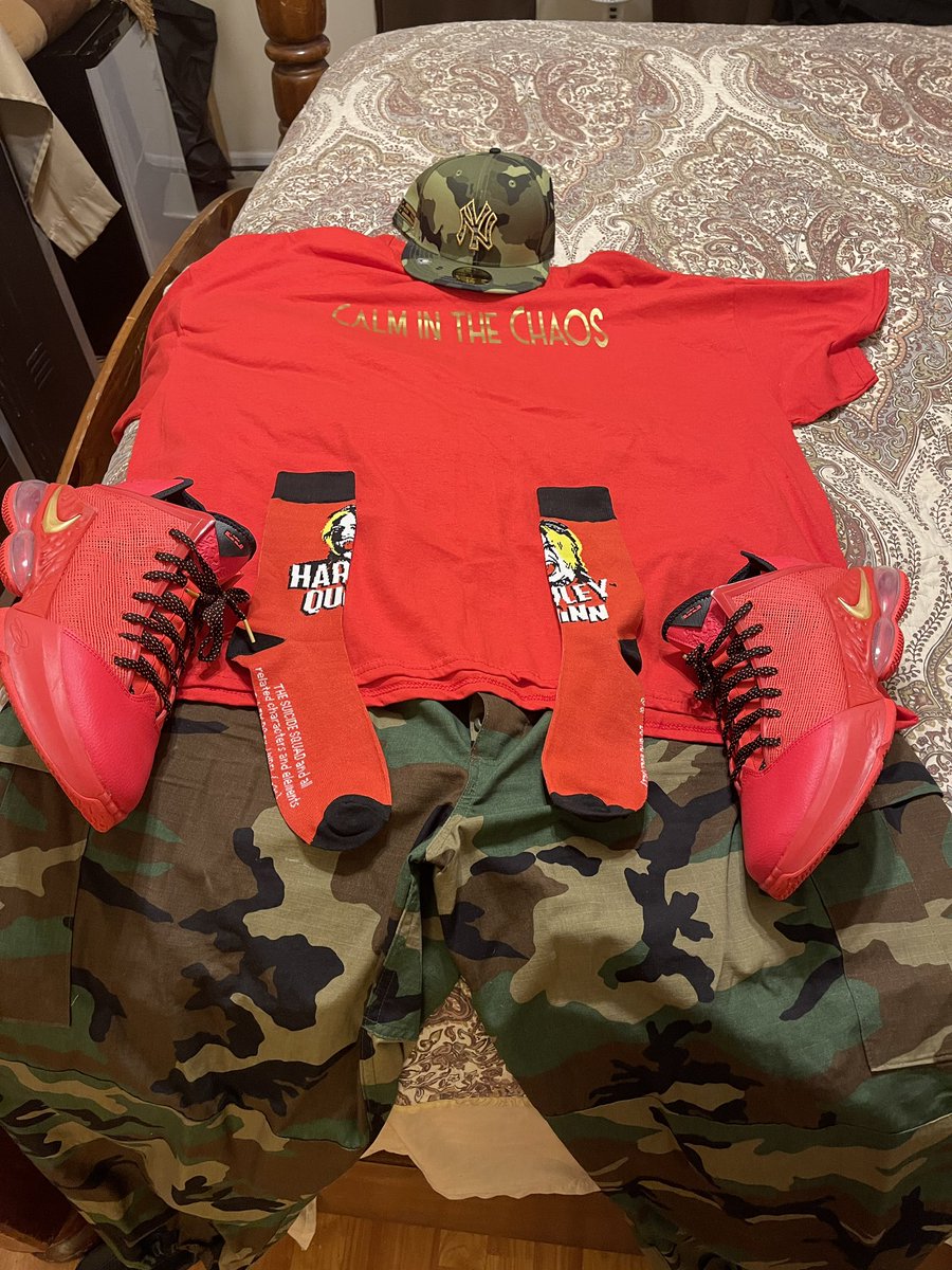 DaryleLSmith's tweet photo. Serving Other’s Drip
#YankeesFit #Lebron19 #HarleyQuinn #CalmInTheChaos    @ahmiryoung 
 @uncle_rjs 
@KidFromTheX @CallMeCoachVP @LiCkMyJs @TheDon8708 @5aluteMeImPaige @LexxDaTurtle @mizz_tae @mdeeeeee_ @LadySideshow @MagMr44 @CoachWes03 @ALilBitOfEryn @IngloriousGUIDO
@kp0pkicks https://t.co/k91Ap2XFOR