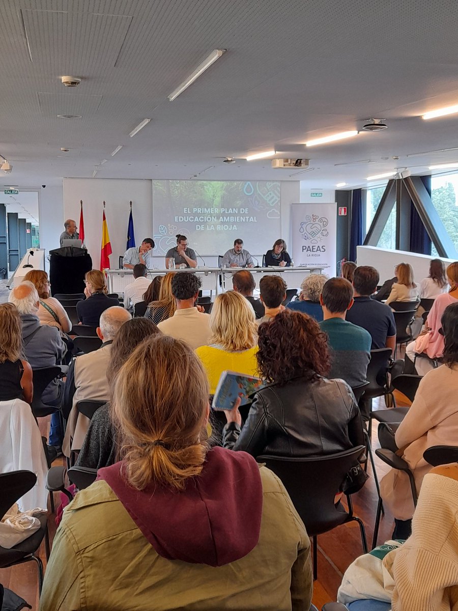 Llega el final de la Jornada de presentación del #paeaslarioja  con la puesta en común del taller participativo: diagnóstico de la Educación Ambiental en La Rioja.