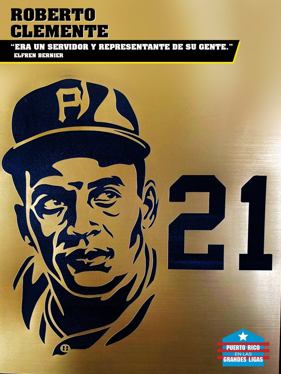 jossiealvarado's tweet photo. ¡Pa’ Curarnos! 🇵🇷⚾️✊🏿
R. Elfren Bernier a Roberto Clemente
Esta semana honramos a Roberto Clemente en la celebración del hit 3000 desde la pluma del insigne Lcdo.
R. Elfren Bernier y sus Fastos Deportivos Tomo III
#TheGreatOne #RobertoClemente #EnFiebre #Hit3000
9.29.2022 https://t.co/amX5LTzmlU