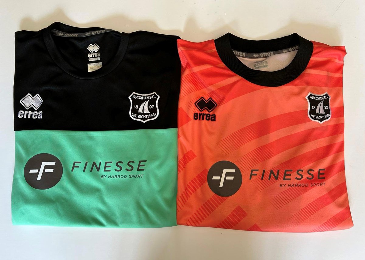 NorfolkFootball's tweet photo. Check out the kits that @WroxhamWomen will be wearing for the 2022/23 season - kindly sponsored by @FinessebyHS and @HarrodSport! 💯

Best of luck to The Yachtswomen for the year ahead! #Ahoy ⛵️

If your club needs any custom kit, teamwear or equipment for the season, DM us now! https://t.co/zlpDDaklP5
