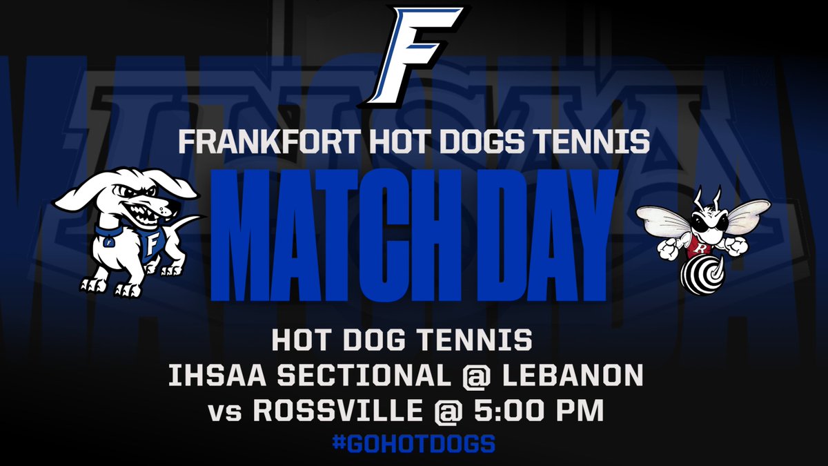 hotdogsports's tweet photo. Good Luck to Boys Tennis as they start Sectional play tonight! Go Hot Dogs!!
@hotdognetwork @fhshotdogs https://t.co/pY3CsL0PWO