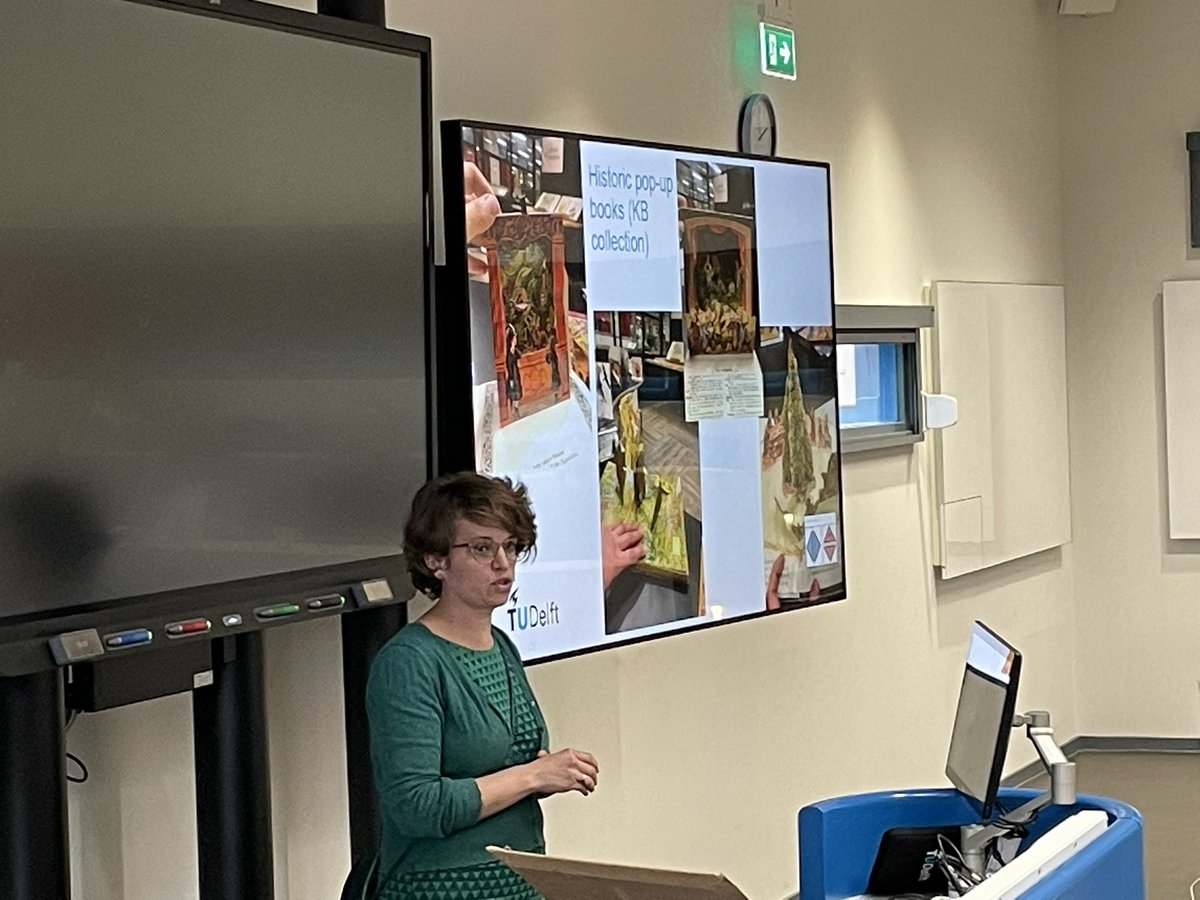 Another presentation at the Extending Realities workshop as community event of Future Libraries Lab <a href="/tudelft/">TU Delft</a> by our future Researcher in residence  Willemijn Elkhuijzen @KBNLresearch <a href="/KB_Nederland/">KB Nederland</a>