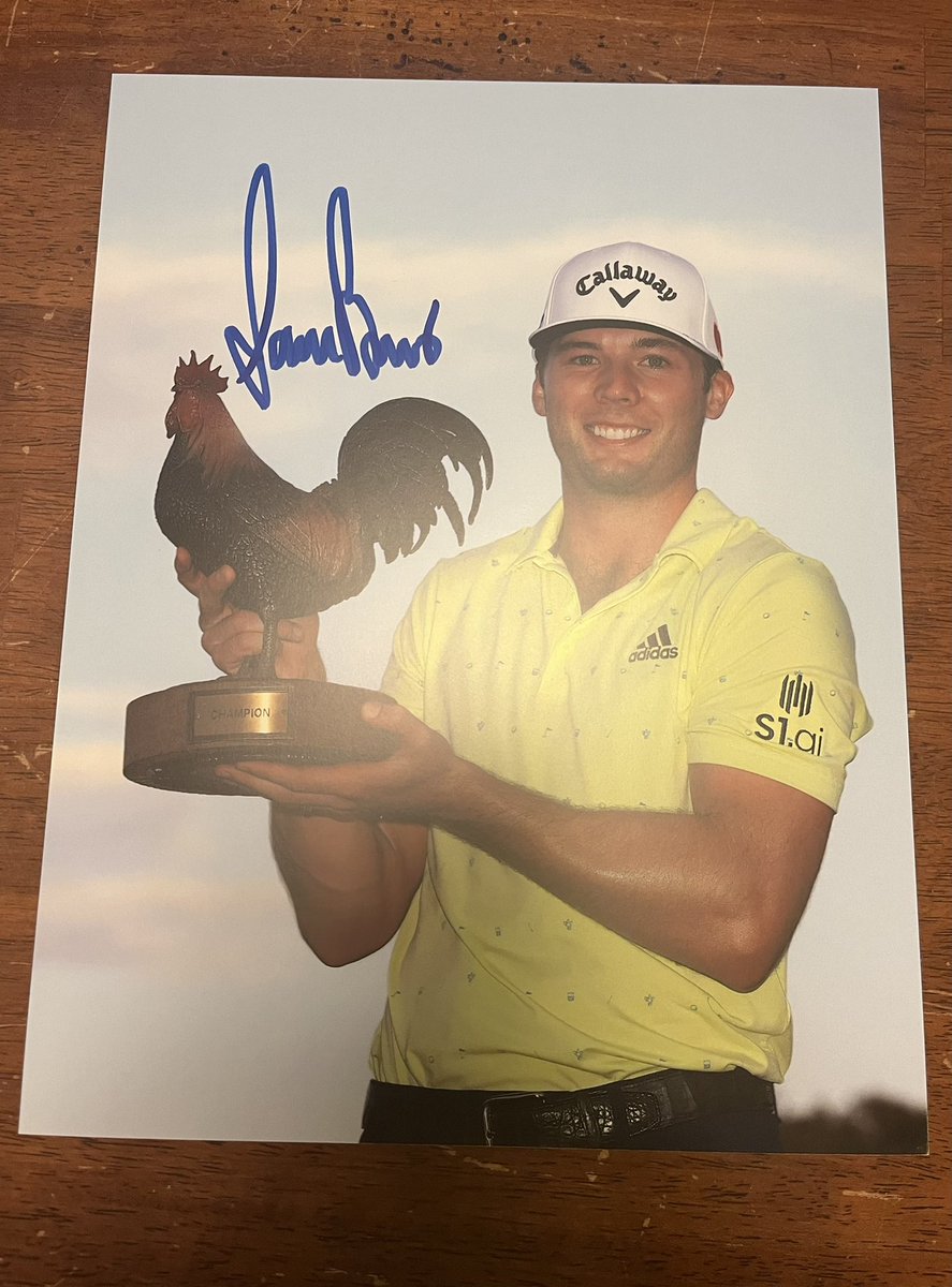 FirstTeeMS's tweet photo. Good Morning from @Sanderson_Champ ⛳️ We are giving away an autographed pic of defending champ @Samburns66 🙌🏻 Follow, retweet, like for a chance to win🏌🏿 https://t.co/vDFQd3nXAO