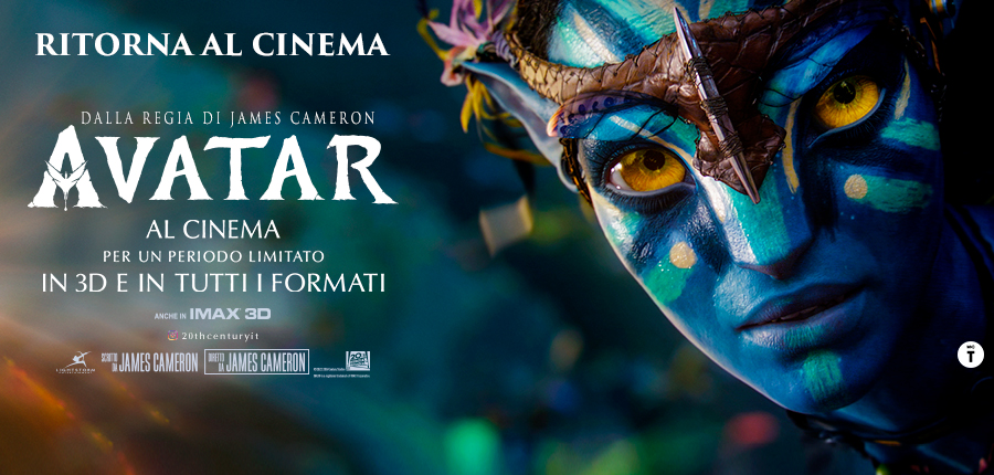 Cinema_Saronno's tweet image. 🟠#CinemaSilvioPellico
🎬#AVATAR - vivi di nuovo la magia del grande schermo  con la tecnologia #HighFrame in 3D

Proiezioni 2D
29/09 h21:00
1/10 h17:30
2/10 h18:00

Proiezioni 3D Se acquisti in prevendita hai il biglietto ridotto
30/09 h21:00
1/10 h21:00
2/10 h15:00 &amp;amp; h21:00