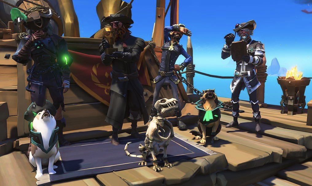 LadySqwibbz's tweet photo. 𝓑𝓮𝓼𝓽 𝓘𝓷 𝓢𝓱𝓸𝔀: 𝓑𝓸𝓷𝓮𝓼𝔂🦴
#SoTShot :Striking Skeletons
@SeaOfThieves 
#Sot #SeaOfThieves #SeaOfThievesCommunity #BeMorePirate #Xbox #XboxGamePass #AthenasGuardians https://t.co/zPBADWVnWh