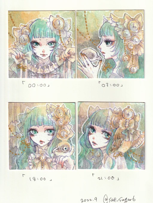 今月描いた絵 