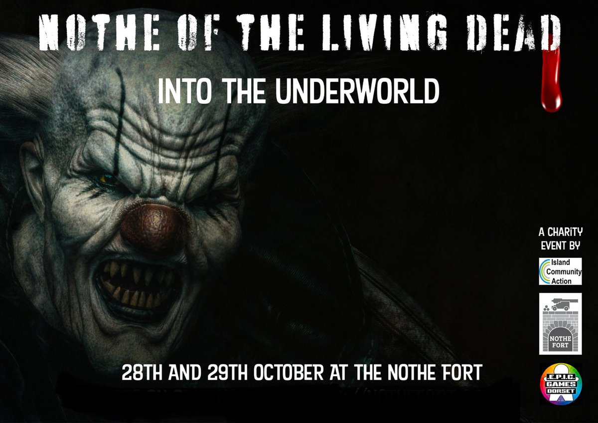 ***TICKETS AVAILABLE NOW***
Dorset’s premier Halloween fright fest is back for its fourth year. 

Nothe of the Living Dead: Into the Underworld promises a host of new scares and challenges…

Find out on the 28th and 29th October.
Tickets on sale now:
online1.venpos.net/ConsumerSite/S…...