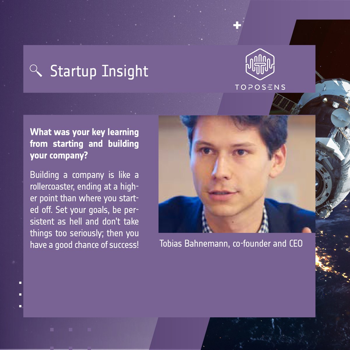 Our alumnus <a href="/Toposens/">Toposens</a> develops 3D ultrasonic technology to prevent robots from colliding - as well as for many more use cases. 👏
They shared their key learning with us.

#WeMakeIdeasThrive #3D #ultrasonic #collision #safety #automation #innovation #downstream <a href="/ESA_CommGateway/">ESA Commercialisation Gateway</a>