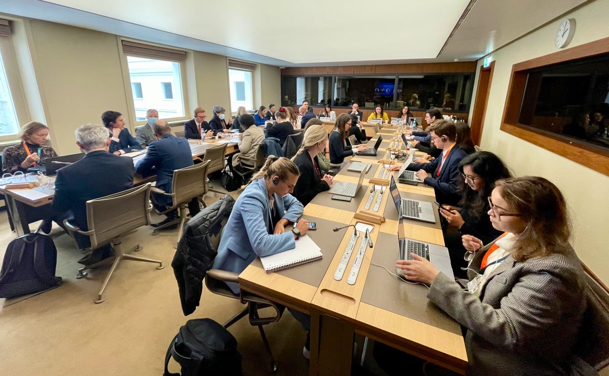 TradeTankMx's tweet photo. Now at Room F @wto we are talking about Trade and environment: convergence of bilateral and regional agreements. Join us!

#PublicForum https://t.co/nyAUYQETKI