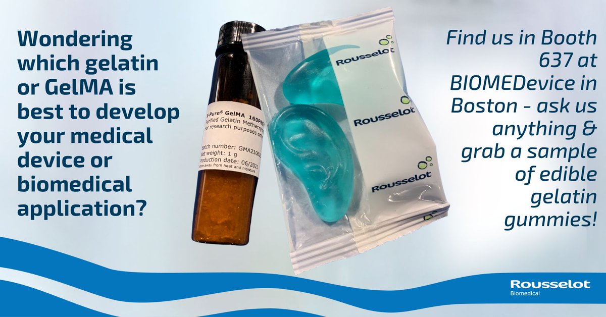 rousselotbio's tweet photo. Fantastic organisation at @IME_Events #BIOMEDeviceBoston. We're having a busy week, first stop was #BIOFAB22 in Italy, now we're in Boston! Meeting face-to-face rather than face-to-screen takes discussion to another level. #BIOMEDevice #Darlingingredients #Biomaterials https://t.co/KKwYyAX8pC