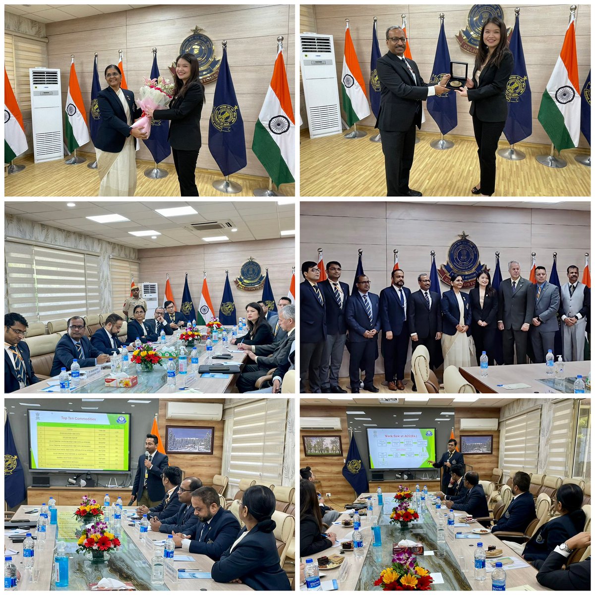 Delhi Customs on Twitter ".CBP delegation, led by Ms. Debbie Seguin, Astt. Comm visited Air