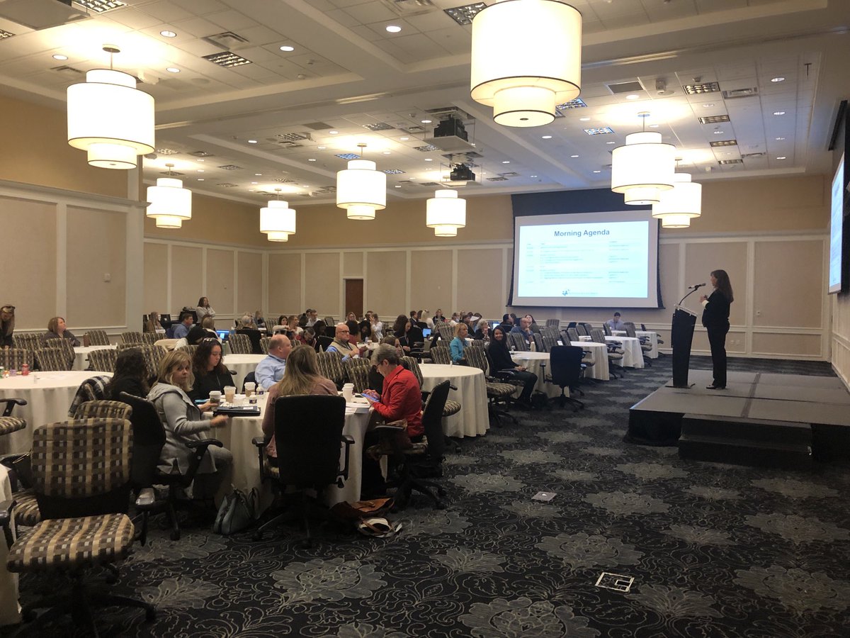 OSBHAlliance's tweet photo. ⁦@nationwidekids⁩ kicking off the School Health Training Academy Fall Conference - school-based health care partners in action! #SBHCOhio #healthandeducation https://t.co/ssyXgY5ds7