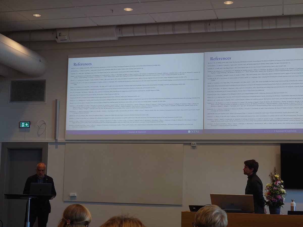 First questions from <a href="/hmlfpereira/">Henrique Pereira</a> at the #phd defence of <a href="/indecol/">NTNU IndEcol</a> PhD student Jan Borgelt at @NTNUnorway . Good luck Jan!