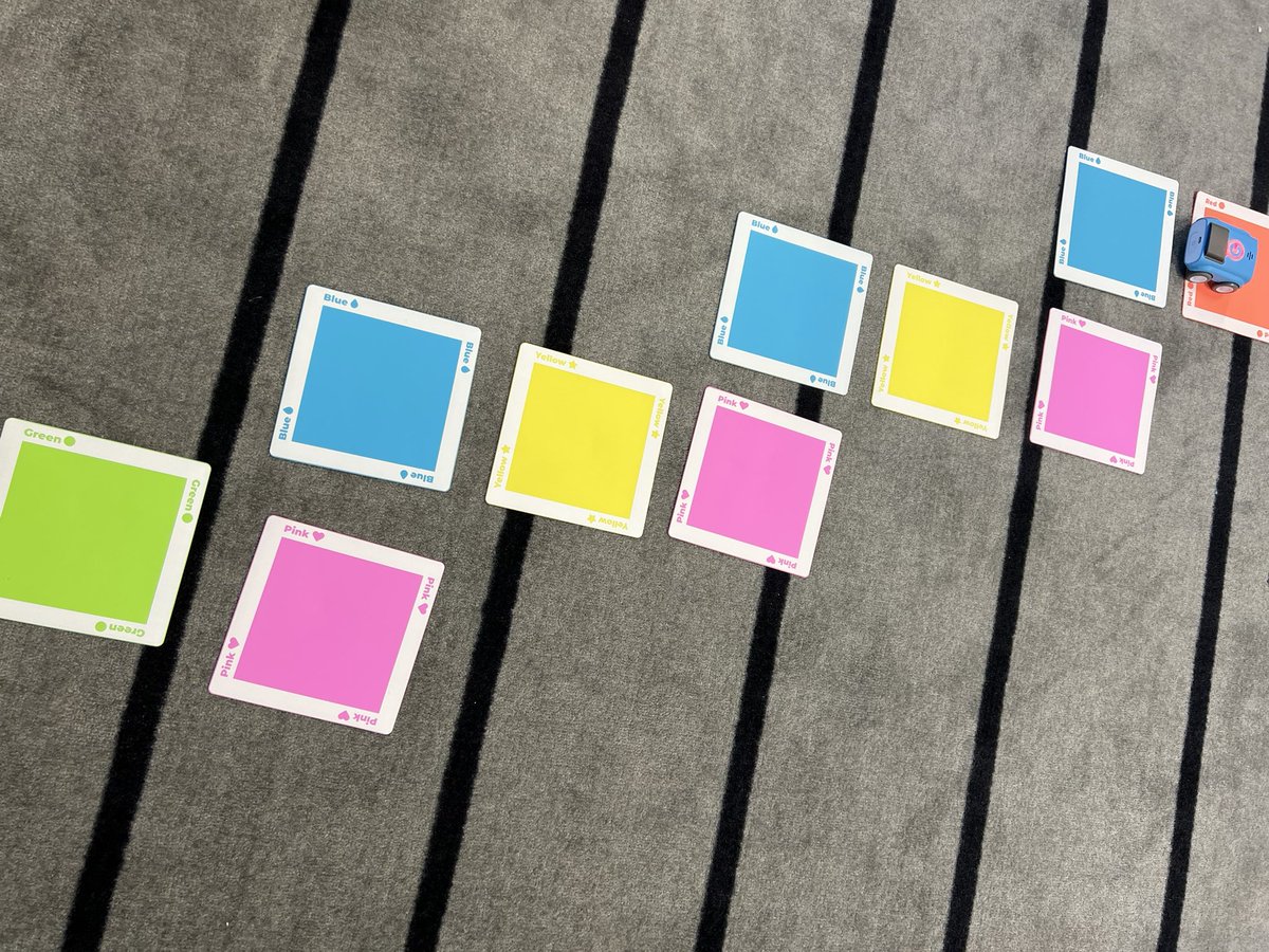 sara_schnell's tweet photo. How do you make Indi climb stairs and pattern? Kinderboosters working on exploration and patterning with a twist. @SpheroEdu @laramie_2 @CstaWyoming @WYOEducation #csteacher #problemsolvers #learning_through_play https://t.co/g7aRzc0aLO