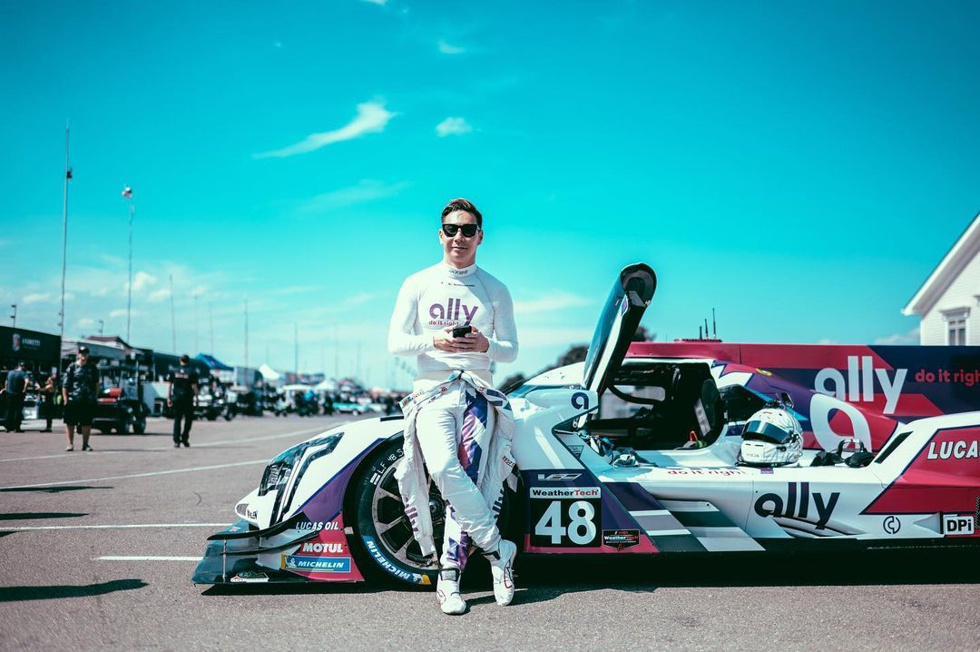 MatraxRacing's tweet photo. #IMSA | @kamuikobayashi 🇯🇵 confirmed that this weekend's #PetitLeMans will be his last run in IMSA 🇺🇸 as a Cadillac driver. The Toyota-contracted pilot will share the No 48 @AX_Racing #DPiVR one last time with @mikerockenfell3 &amp; @JimmieJohnson at @RoadAtlanta.
📸 #KamuiKobayashi https://t.co/IPvCq7Yx5G
