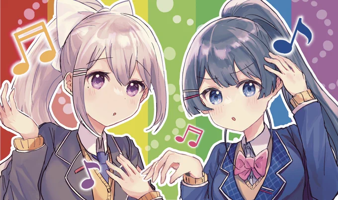 こちらの企画で描かせて頂いたイラストたちです〜!とても華やかで、思い出や歩みを感じられる素敵なフラスタです…!#みとあーと#でろあーと  