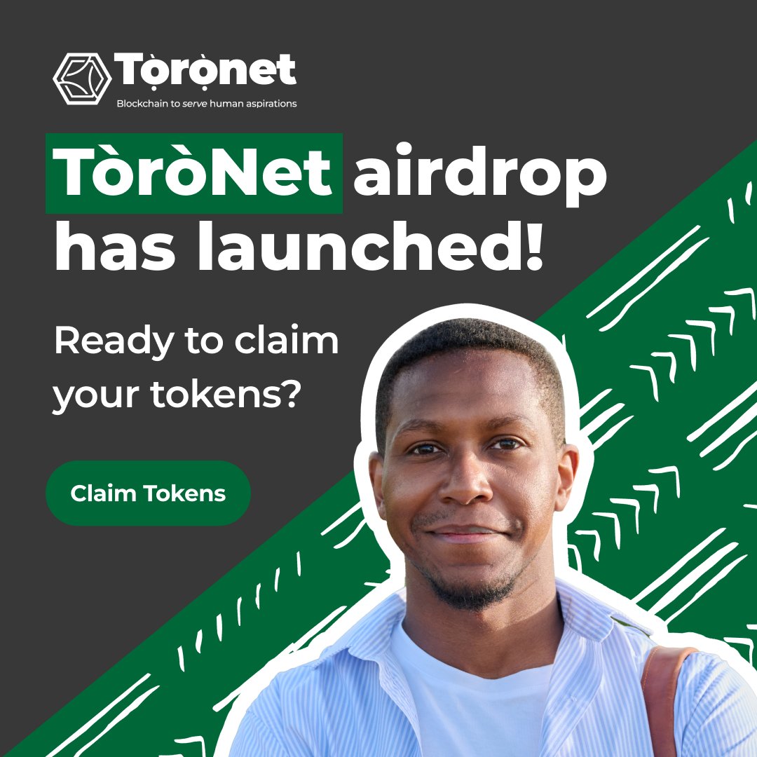 🌍 We are glad to announce that the <a href="/toronet/">Toronet</a> Airdrop is officially live! 🥳

🌍 With a total Prize Pool of 150,000 $ToroG tokens to be claimed.

🌍 Find out how to all the ways you can win by following the link bellow:👇

airdrops.toronet.org

#Toronet #Toroimpact #Airdrop