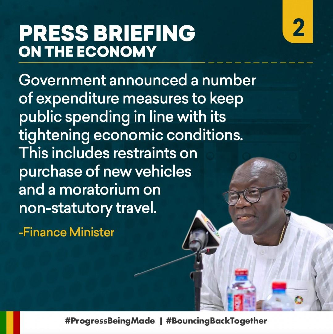 Annie06walters's tweet photo. Press briefing on the economy by the Finance Minister.
#ProgressBeingMade
#BouncingBackTogether
#BuildingGhanaTogether https://t.co/c0EGAMNN1n