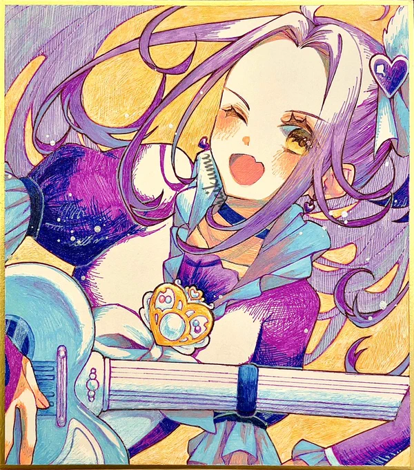 #今月描いた絵を晒そう 一部!ボールペン!アナログで描けて楽しかった 