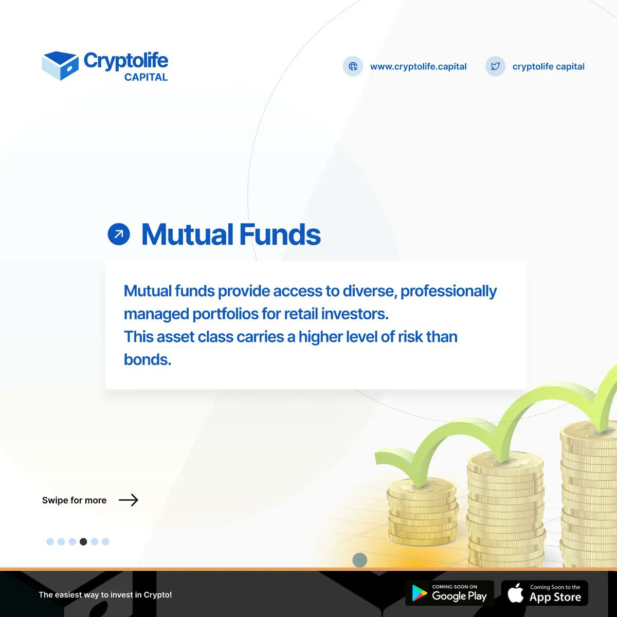 CryptoLifeCap's tweet photo. So, you've been asking yourself what can you invest in ? 

We got some answers 

Visit https://t.co/Bb2hyPDGZX to start investing in your favourite crypto assets, today!

#cryptolifecapital #investing #finance https://t.co/Fr2cxFpaFK