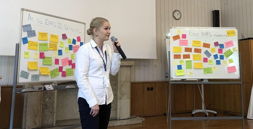 Stephanie Kohl (@kohlsteph1) on Twitter photo It’s unfortunately time to say 👋🏻 to the #YFG2022. Incredible 4️⃣days are over which thanks to @mari_pollari & this year‘s <a href="/YoungGasteiners/">Young Forum Gastein</a> cohort have been very memorable! Let’s push together for a better 🇪🇺#HealthUnion & hopefully many of us will return for #EHFG2023! #OneHealth It’s unfortunately time to say 👋🏻 to the #YFG2022. Incredible 4️⃣days are over which thanks to @mari_pollari & this year‘s <a href="/YoungGasteiners/">Young Forum Gastein</a> cohort have been very memorable! Let’s push together for a better 🇪🇺#HealthUnion & hopefully many of us will return for #EHFG2023! #OneHealth