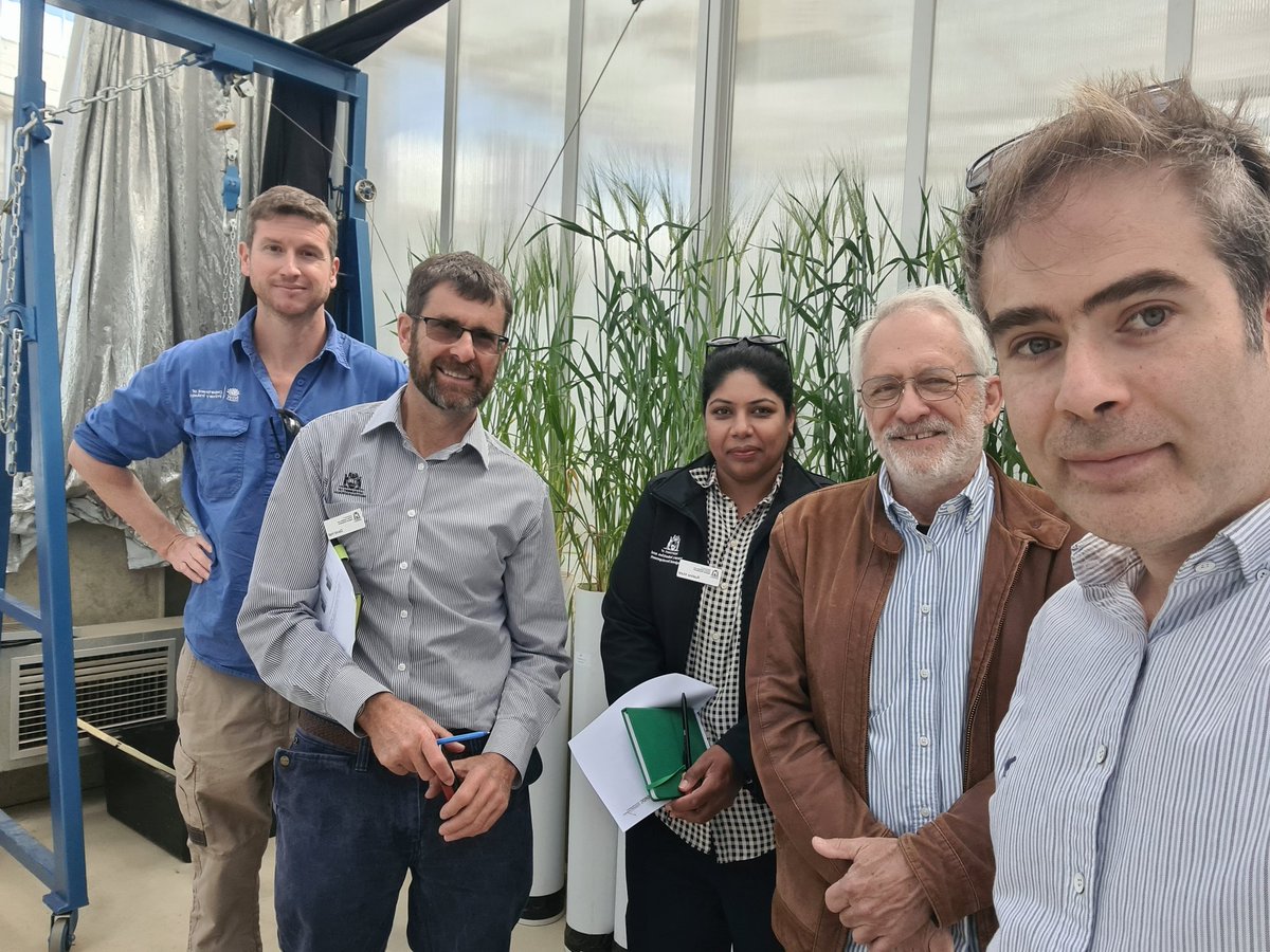 EhsanTavakkoli's tweet photo. A great pleasure to host colleagues from Western Australia @DPIRDWA for a #ScienceExchangeDay and to strengthen our collaboration on innovative soil research in grains industry. @theGRDC @NSWDPI_Soils @DavidHall_Soils https://t.co/nDmJdahNN8