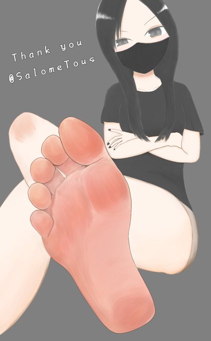 今回は私の大好きなモデルのサロメさん(@SalomeToes)を描かせて頂きました😊
足フェチの方ならサロメさんをご存知の方も多いと思いますが、サロメさん本当に美しくて大好きです😚💕
ご存知でなかった方は是非サロメさんのフォローよろしくお願いします😊 