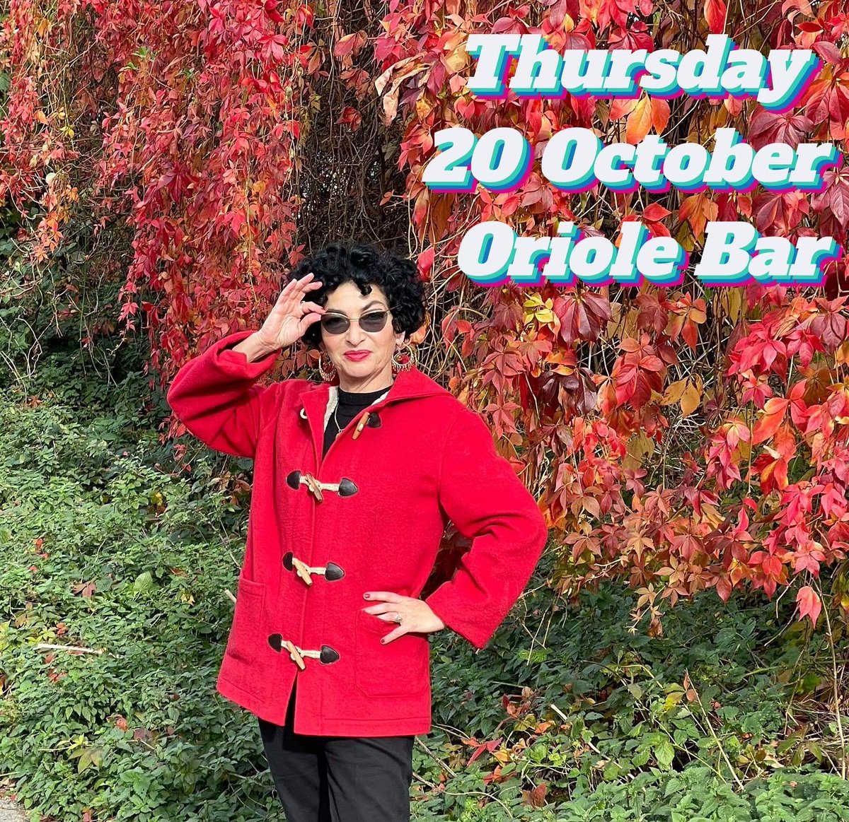 FlorenceJoelle's tweet photo. Only two weeks to go til we play at the Oriole Bar in Smithfield Market. Book now 😊
#florencejoelle #theoriolebar #cocktails #livemusic #jazz #jazzsinger #smithfieldmarket #thursdayvibes @vivienofholloway #vivienofholloway #cocktails #rorymore #filippogalli #womeninjazz https://t.co/vgOtBQboMg