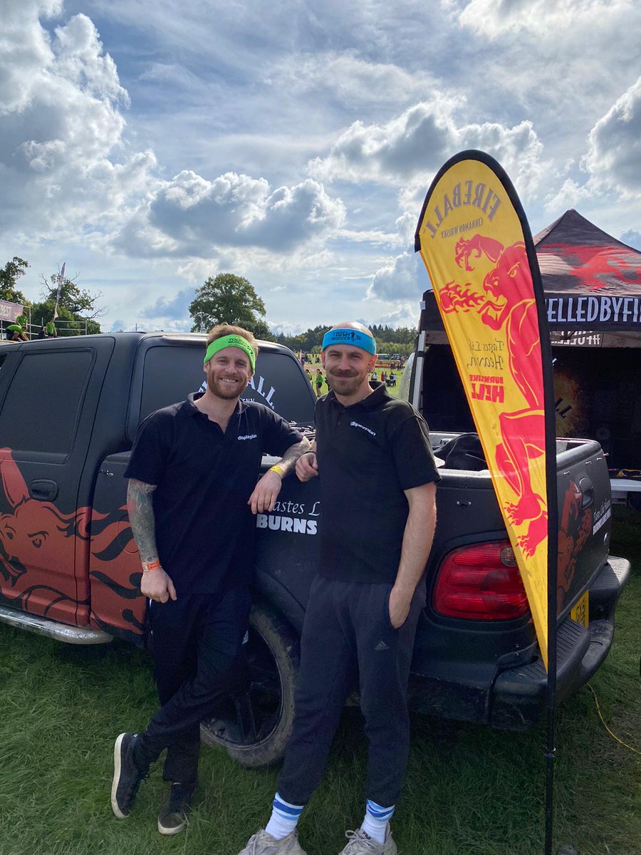 displayplan's tweet image. A huge well done to Josh and Colin, who rocked the Tough Mudder event last weekend! 👏🏻👏🏻👏🏻

Luckily, Fireball and Sheep Dog were around to help revive them after the exhausting challenge.

Who's up for the next Tough Mudder? 👀