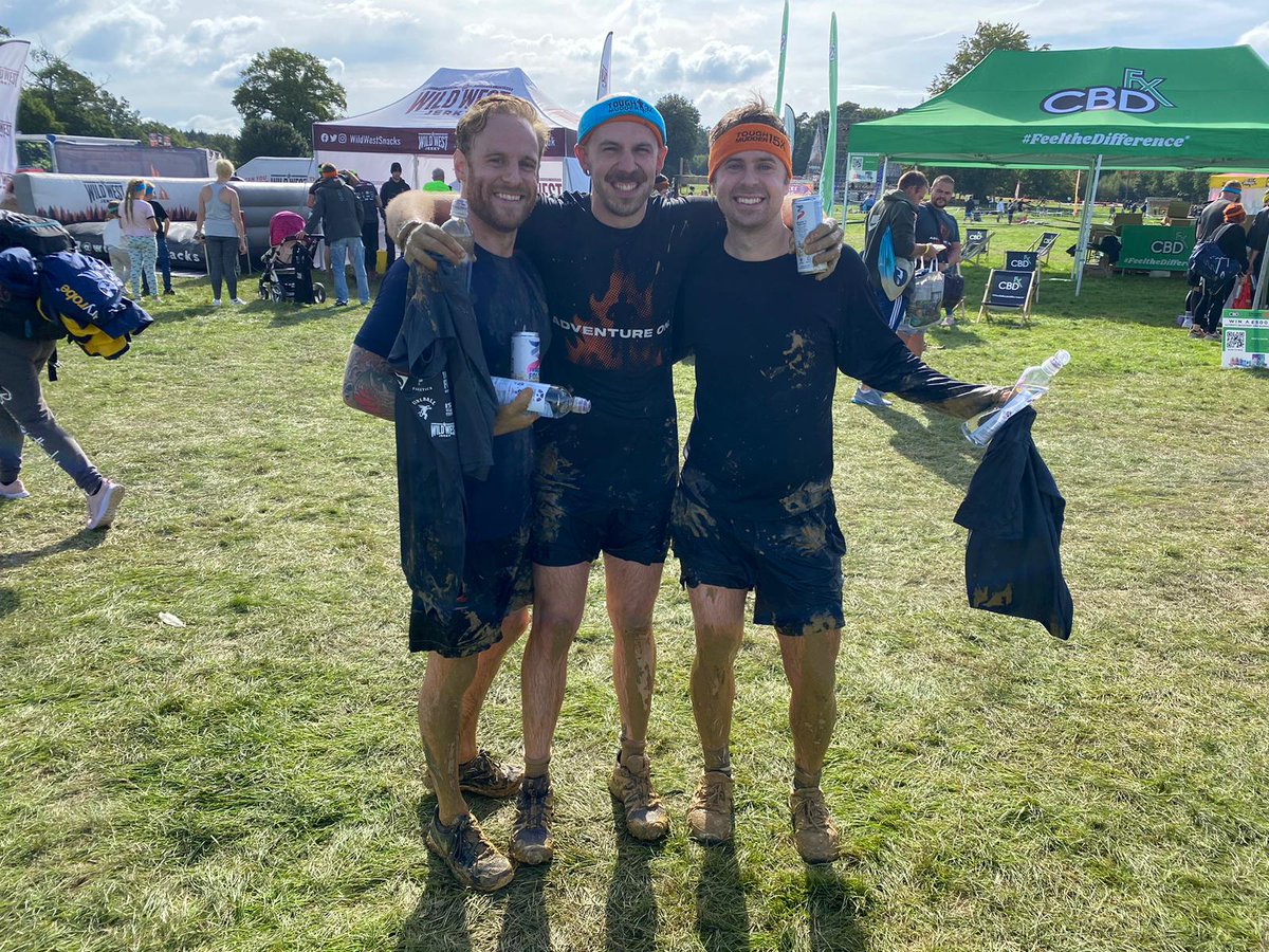 displayplan's tweet image. A huge well done to Josh and Colin, who rocked the Tough Mudder event last weekend! 👏🏻👏🏻👏🏻

Luckily, Fireball and Sheep Dog were around to help revive them after the exhausting challenge.

Who's up for the next Tough Mudder? 👀