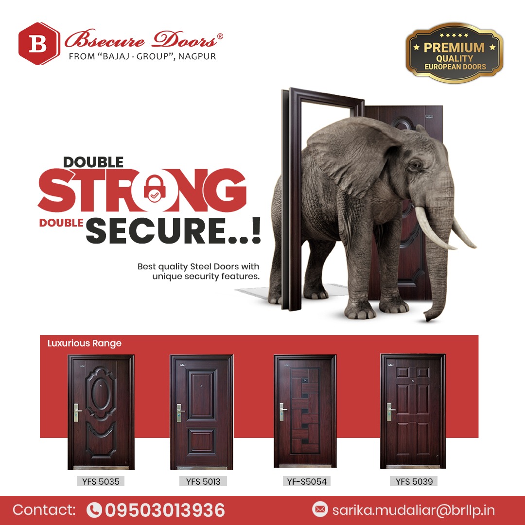 bajaj_bsecure's tweet image. Get the best quality in Doors!!
#BajajDoor is always double strong &amp;amp; double secure!!

📱 You can contact us on : 9503013936
📍 Office: Plot no. D5/1, M.I.D.C. Hingna Industrial Estate, Nagpur-16

#fullsecure #smartdoores #bajajdoors #BajajBsecureDoors #doormanufacturer