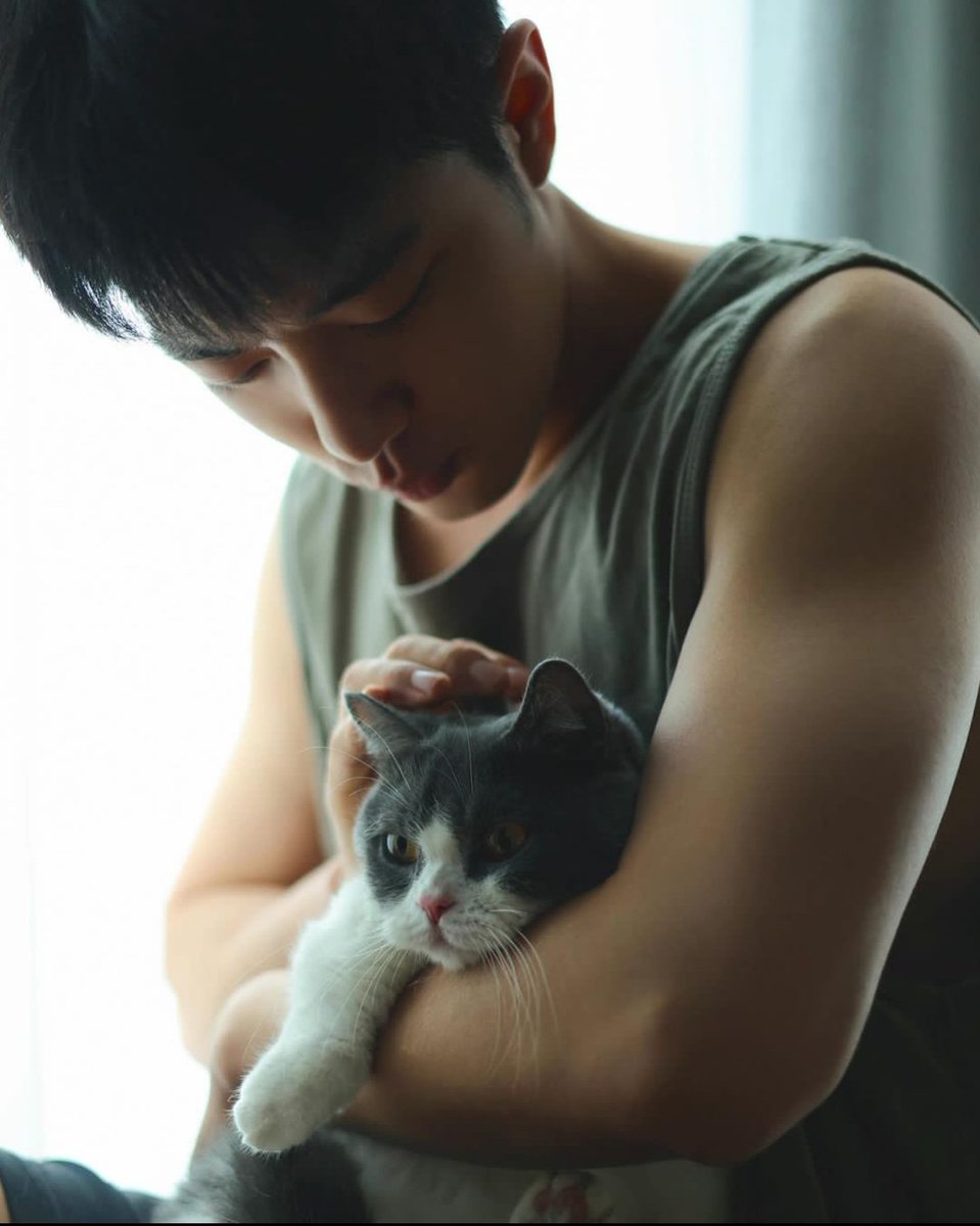 xiaomizhan's tweet photo. Long time no see my lovely cat Nut #xiaozhan#seanxiao#theuntamed#theoathoflove#thelongestpromise#wheredreamsbegin# https://t.co/oDGIp2e5Gz