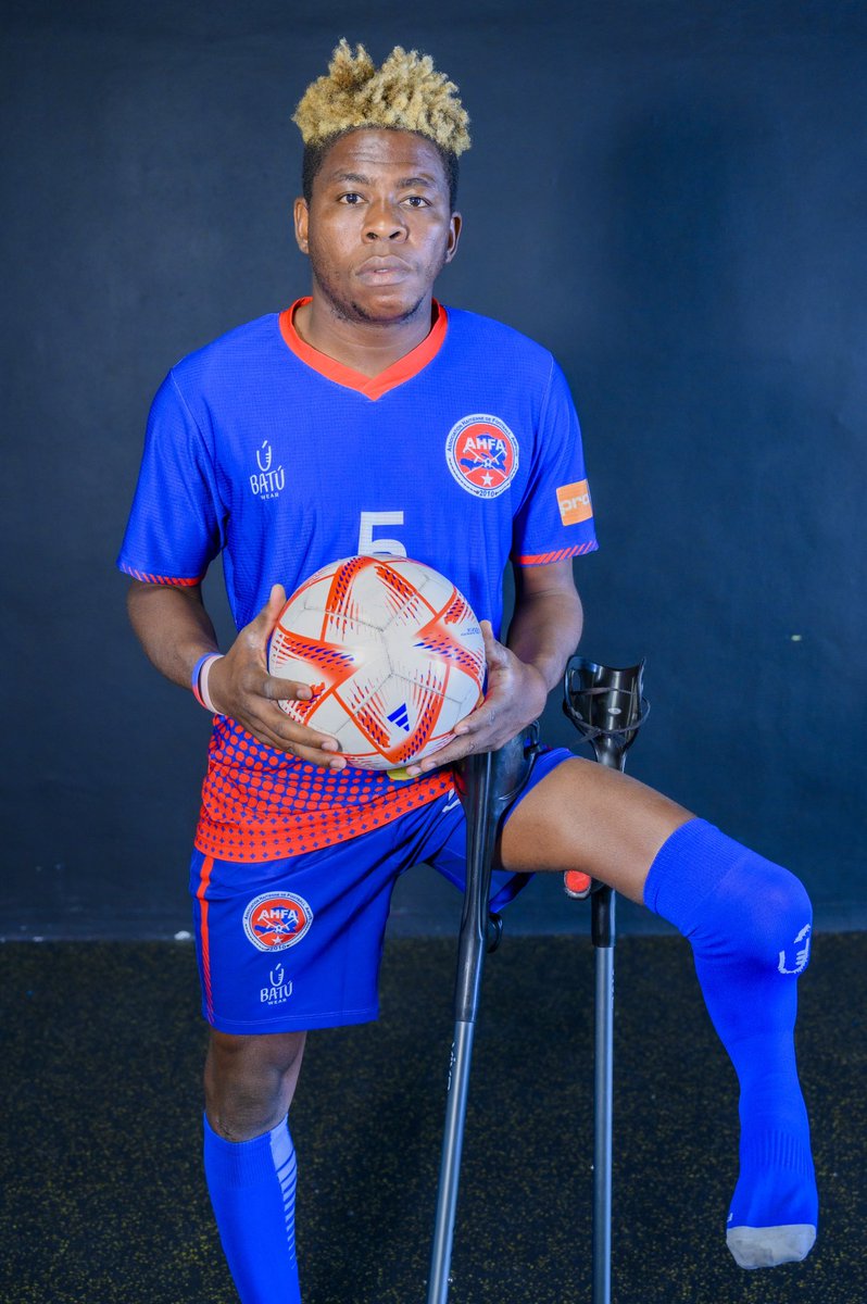FootFemAmpute's tweet photo. La liste des joueurs de la sélection nationale des Amputés.
Milieux (4) :
Mykender Baltazar (#8);
John Spinoza (#7)
Junior Joseph #5
Frizt Gerald Guerlens Laguerre #16
#Batù
#UNFPA
#GoQuicklY
#PROFIN
#ENPAK
#CBM
#CMMB
#GouvenmanAyisyen.
#farmatrix
📷 Jeanty Junior Augustin https://t.co/YX1q2hucub