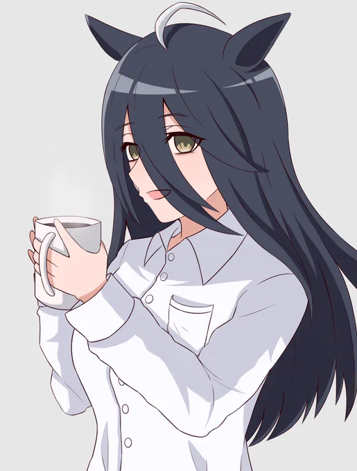 Skeb依頼絵 マンハッタンカフェ ありがとうございます