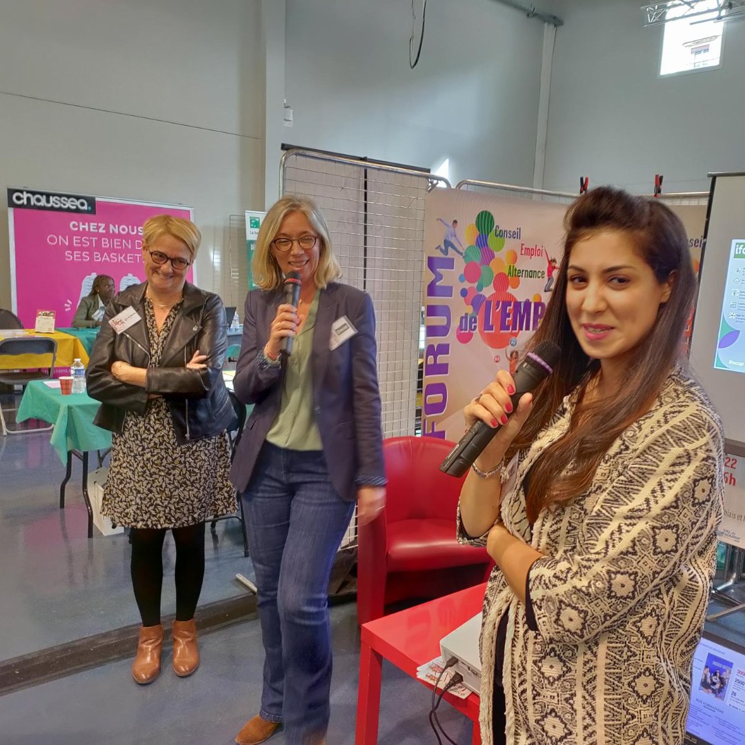 ✨ Evènement | Forum de l’emploi ✨
📍 Nos équipes étaient présentes hier sur le « #Forum de l’emploi » à l’Haÿ-les-Roses ! ➡️ C’était l’occasion de rencontrer des recruteurs, et d'échanger avec nos équipes et les autres acteurs de la #formationprofessionnelle présents ! #ifocop