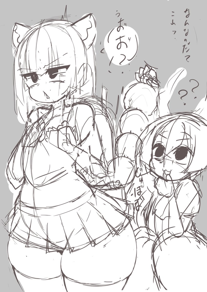 ラクガキ
ムチムチきりたんと無知無知ずんだもん 