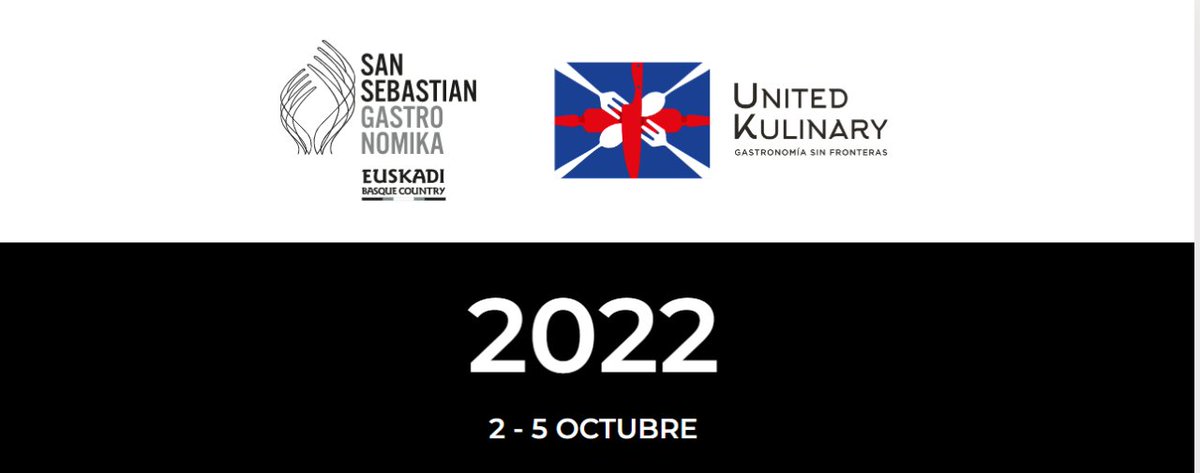 One more year San Sebastián Gastronomika returns and one more year you have the opportunity to
Participate and learn from the best in the world of gastronomy. 
Enroll now in  sansebastiangastronomika.com/en/home/inscri…