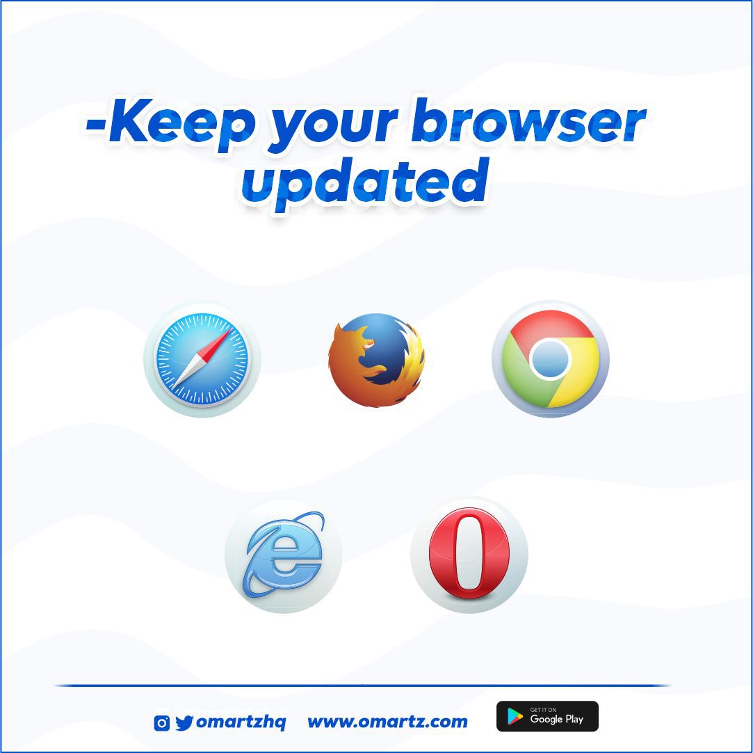 OmartzHQ's tweet photo. Shopping online can be safe too. Don’t forget to put some safety measures in place. Omartz still remains your number one social commerce app.
#ecommerce #market #safetymesasures #onlinestore #omartz https://t.co/5gOCma8jp1