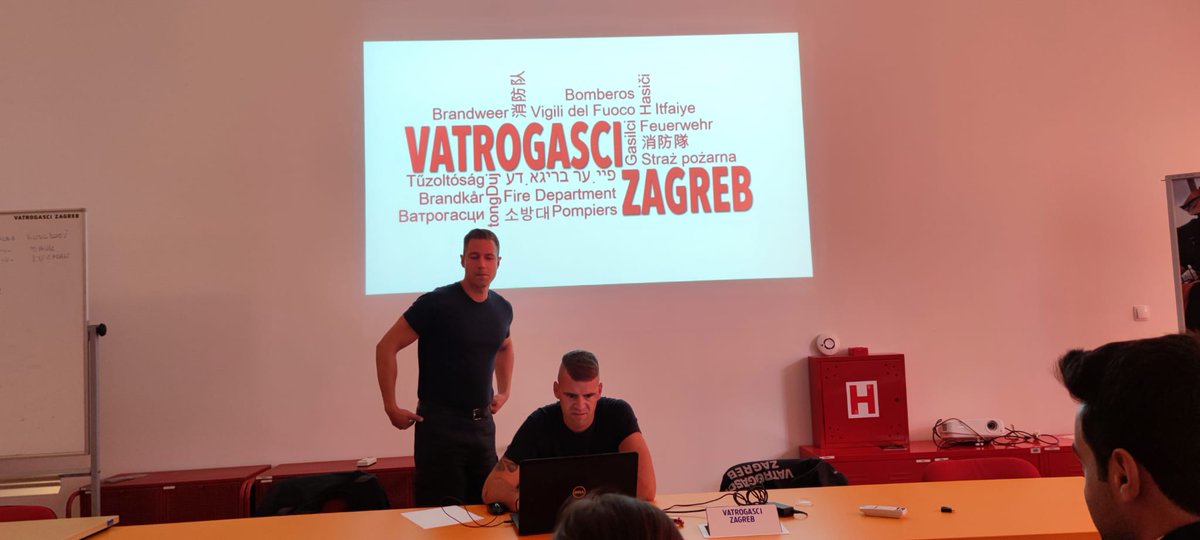 Faceproject2's tweet photo. 🧯🧑‍🚒🚒By visiting Zagreb Fire Brigade, information was obtained about the history of the fire department, its structure and the equipment used.

It was a useful visit to learn about combating forest fires caused by climate change. 🔥🌳

#FaceProject  @cro_crisis_mgmt https://t.co/icL1foCKZQ