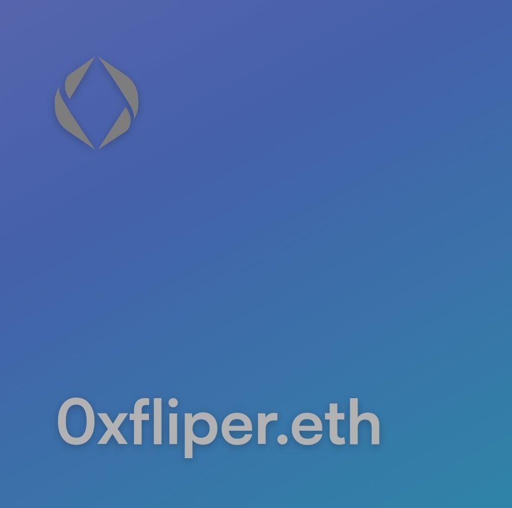 stoica233's tweet photo. #0xfliper.eth 💎
We are all in the wild #Web3 to collect as many assets as possible in hopes of making a profit.
#ENS #web3community #Web3Names #Web3domain #ETH #OpenSeaNFT #ensdomains #Ethereum #fliper https://t.co/eKGEVprv2j